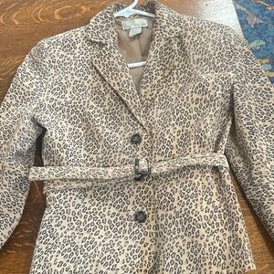 Leopard Print Women's Jacket